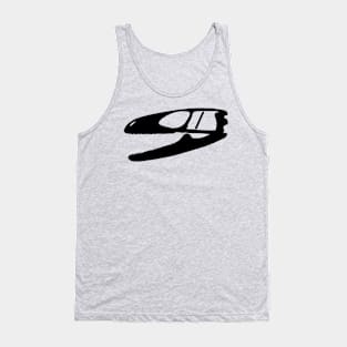 Eichstaettisaurus skull - black Tank Top